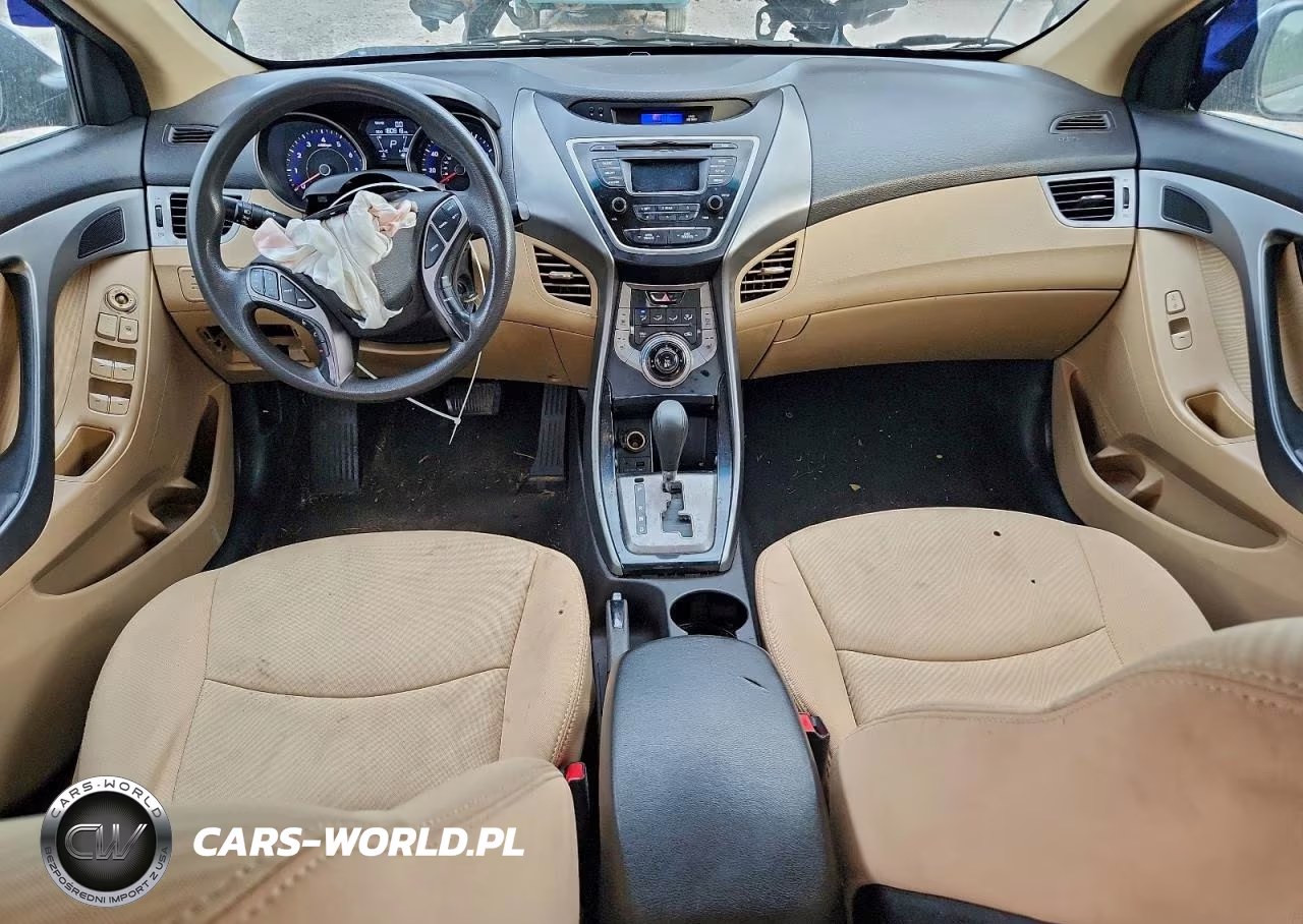 2013 Hyundai Elantra Gls VIN:5NPDH4AE1DH331853 - 8