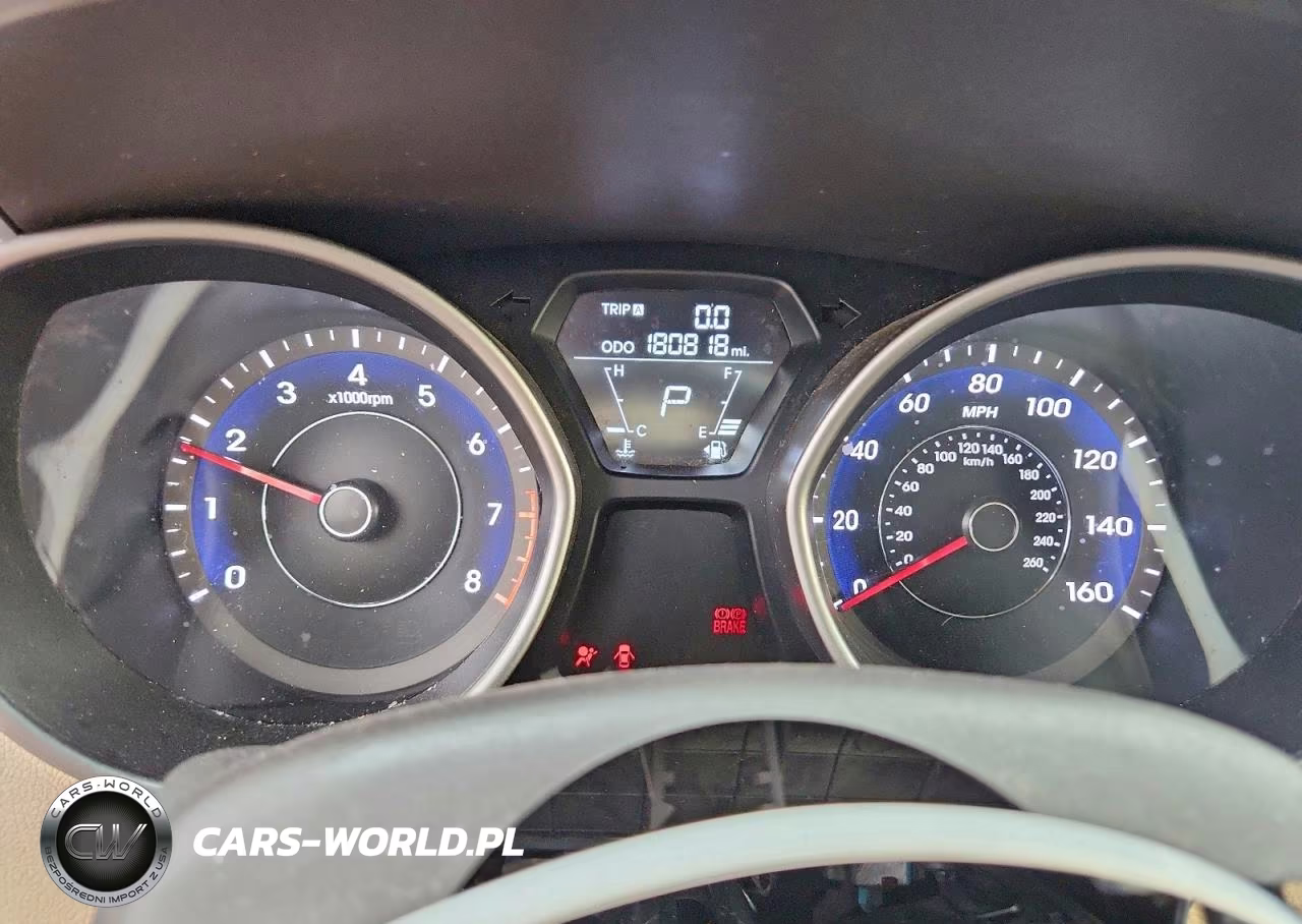 2013 Hyundai Elantra Gls VIN:5NPDH4AE1DH331853 - 9
