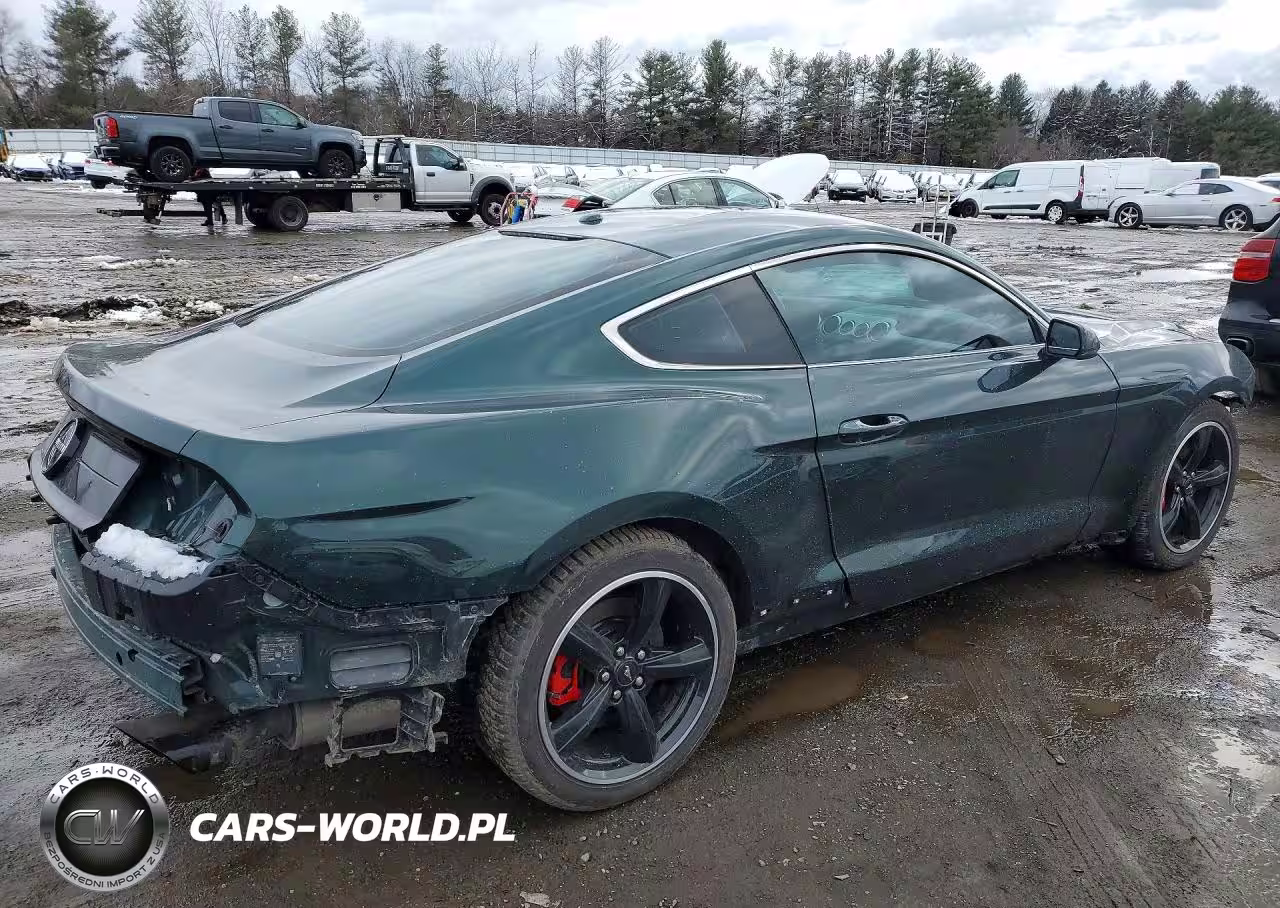 2019 Ford Mustang Bullitt VIN:1FA6P8K00K5505484 - 3