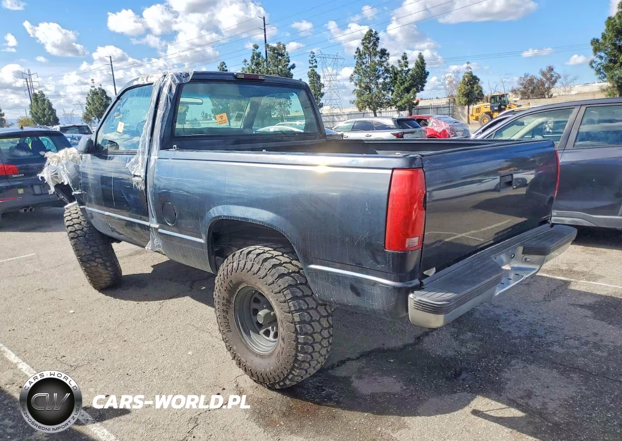 1998 GMC Sierra 1500 Sl Wideside VIN:1GTEC14W1WZ553181 - 2