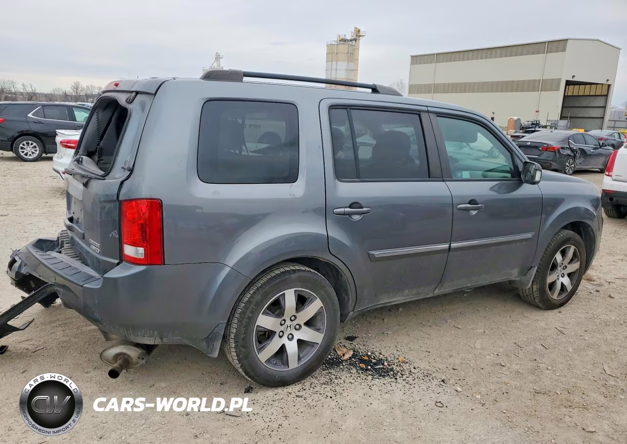 2012 Honda Pilot Touring VIN:5FNYF4H98CB034592 - 3