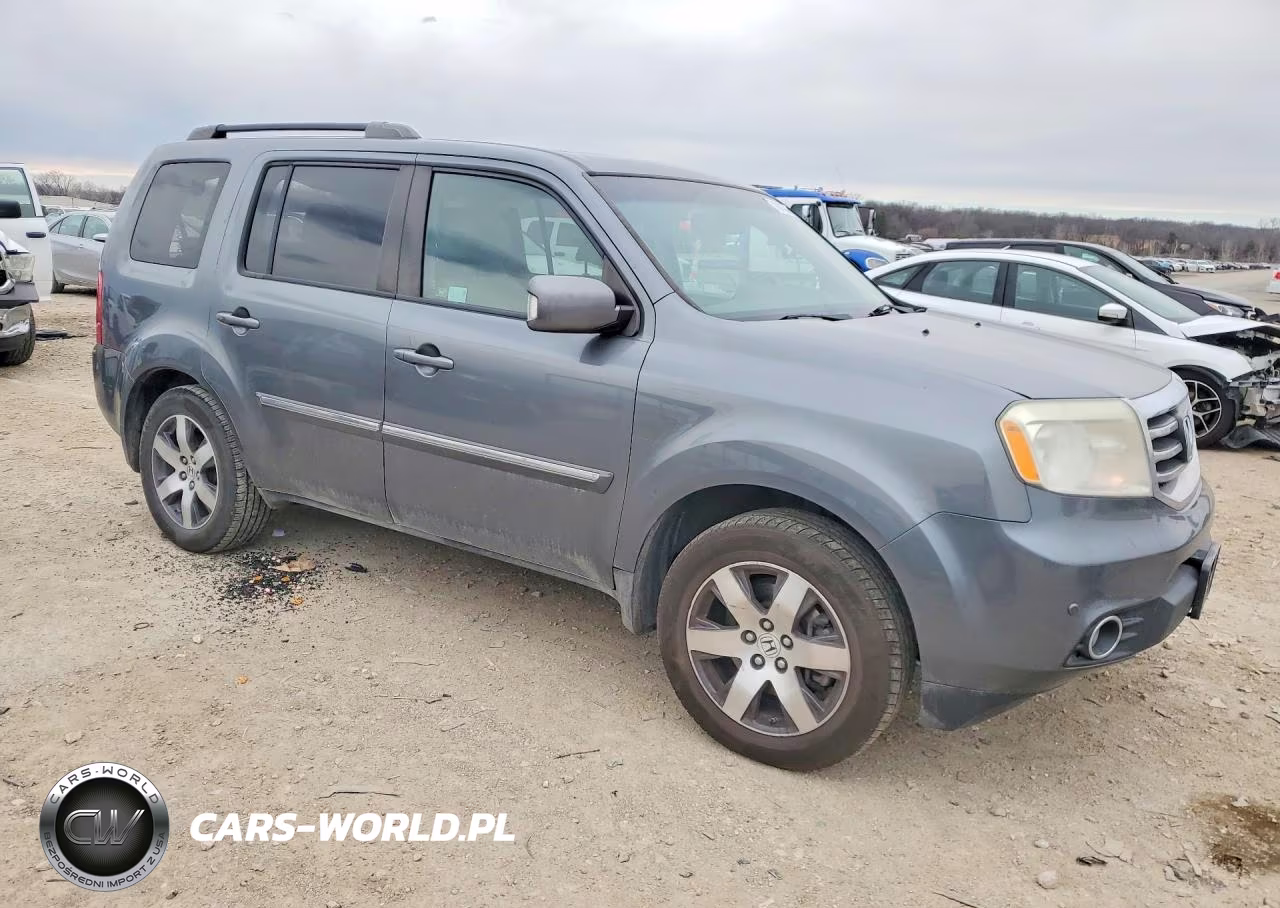2012 Honda Pilot Touring VIN:5FNYF4H98CB034592 - 4