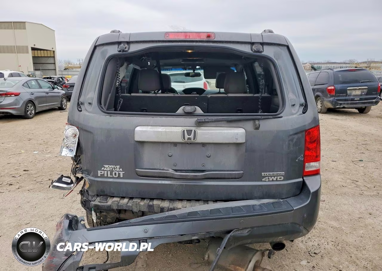 2012 Honda Pilot Touring VIN:5FNYF4H98CB034592 - 6