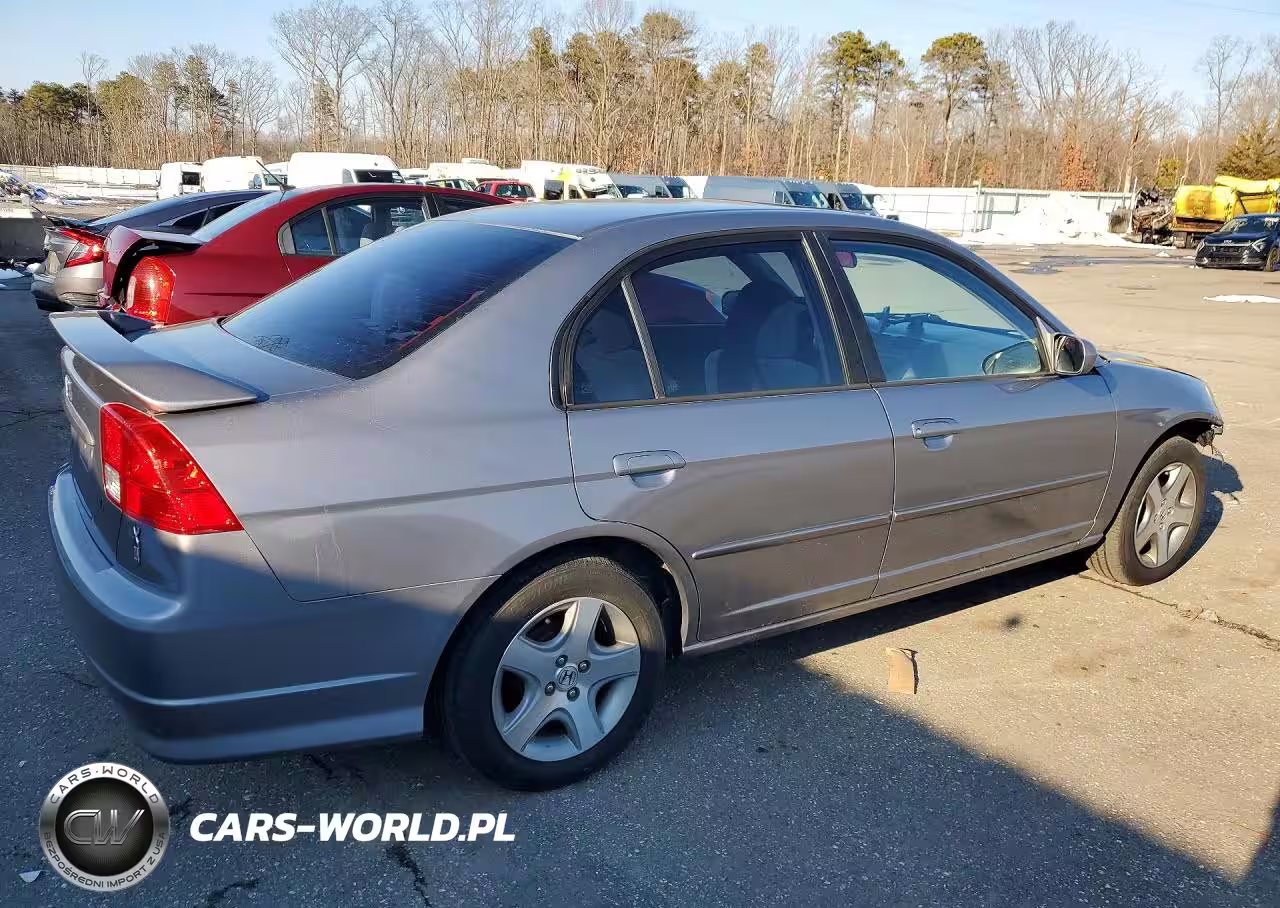 2004 Honda Civic Ex VIN:2HGES267X4H628084 - 3