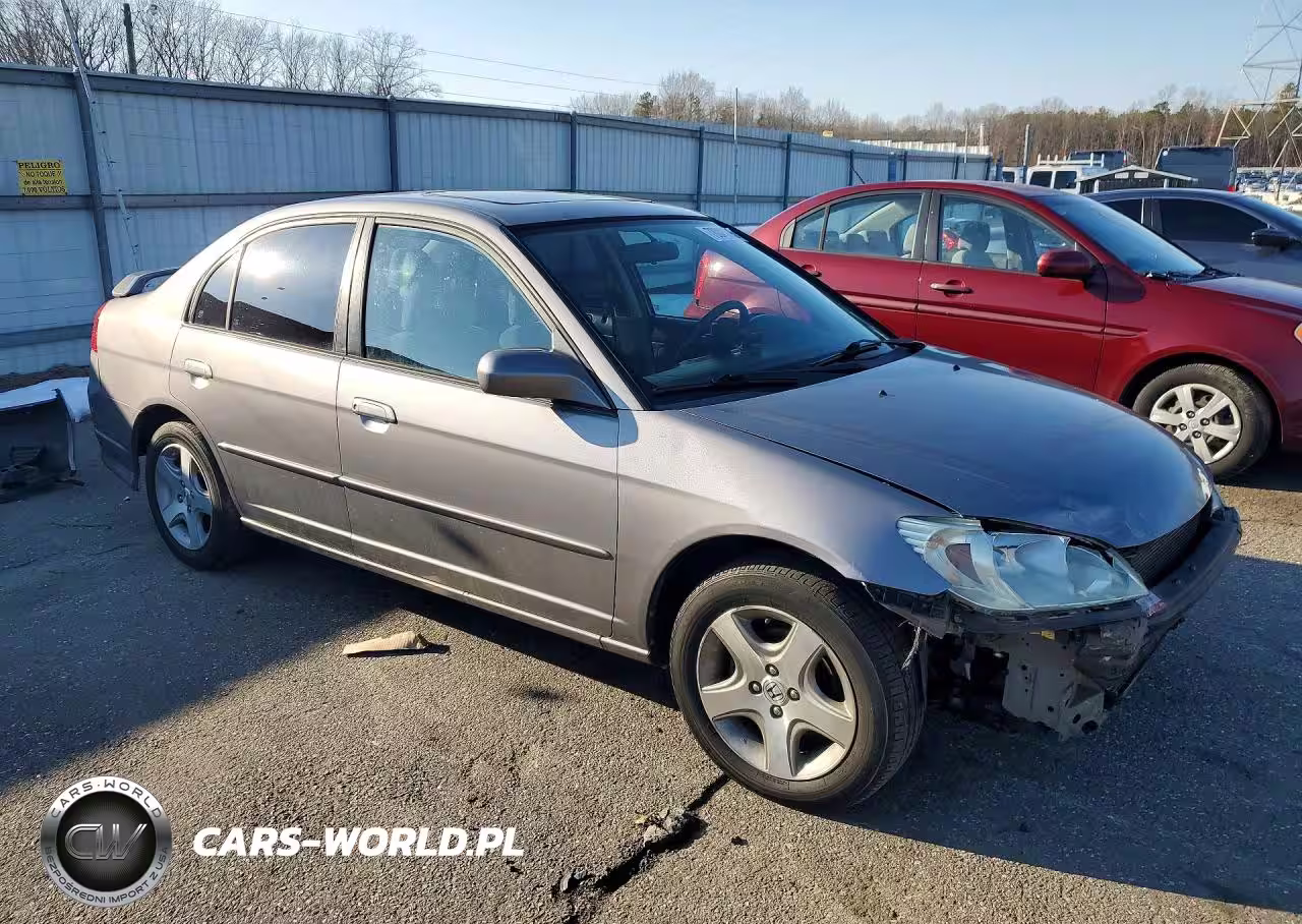 2004 Honda Civic Ex VIN:2HGES267X4H628084 - 4