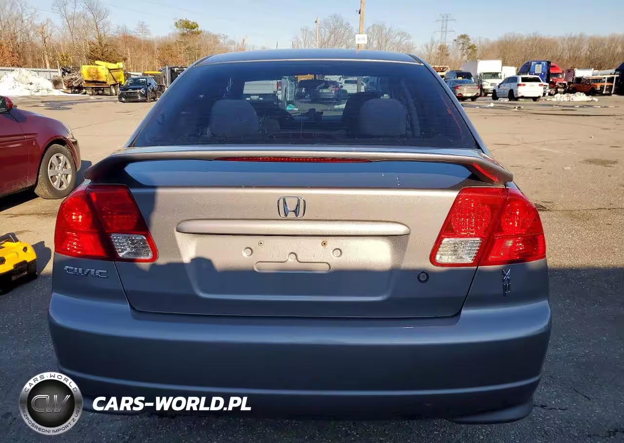 2004 Honda Civic Ex VIN:2HGES267X4H628084 - 6