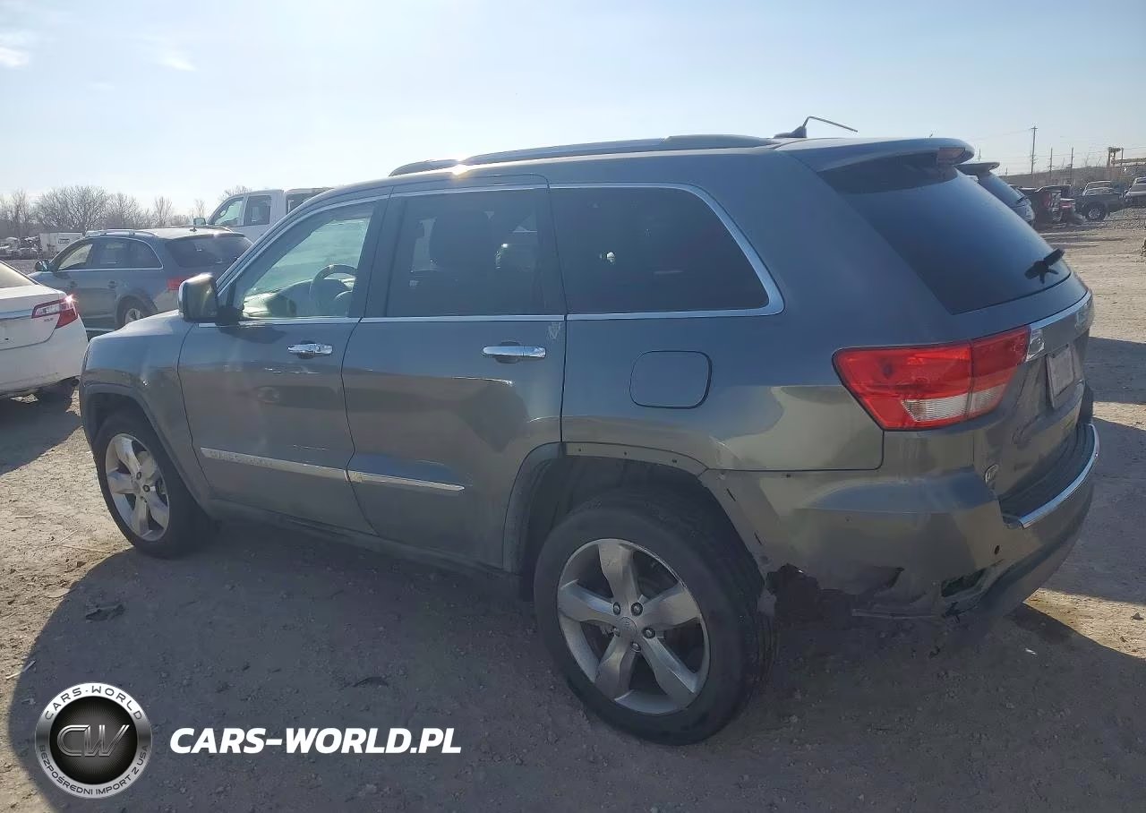 2012 Jeep Grand Cherokee Overland VIN:1C4RJECG7CC190358 - 2