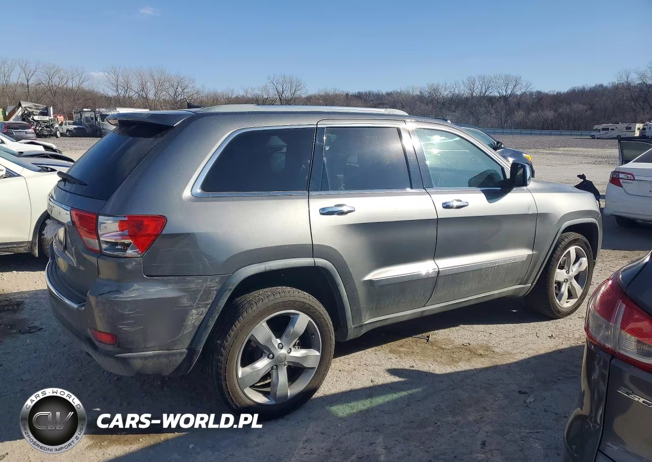 2012 Jeep Grand Cherokee Overland VIN:1C4RJECG7CC190358 - 3