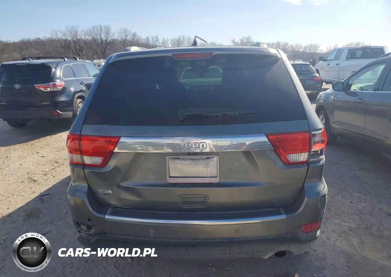 2012 Jeep Grand Cherokee Overland VIN:1C4RJECG7CC190358 - 6