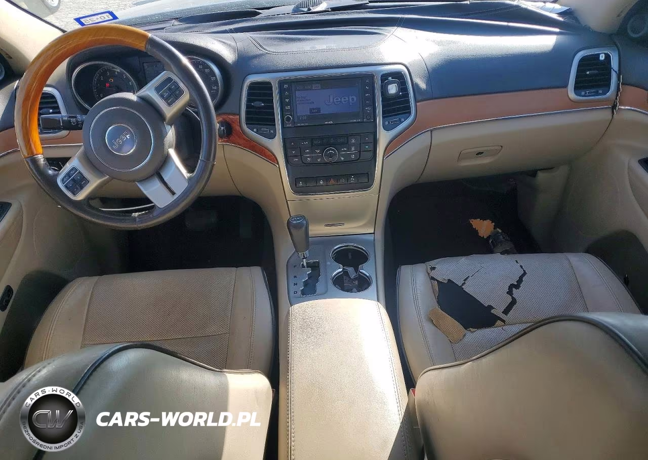 2012 Jeep Grand Cherokee Overland VIN:1C4RJECG7CC190358 - 8