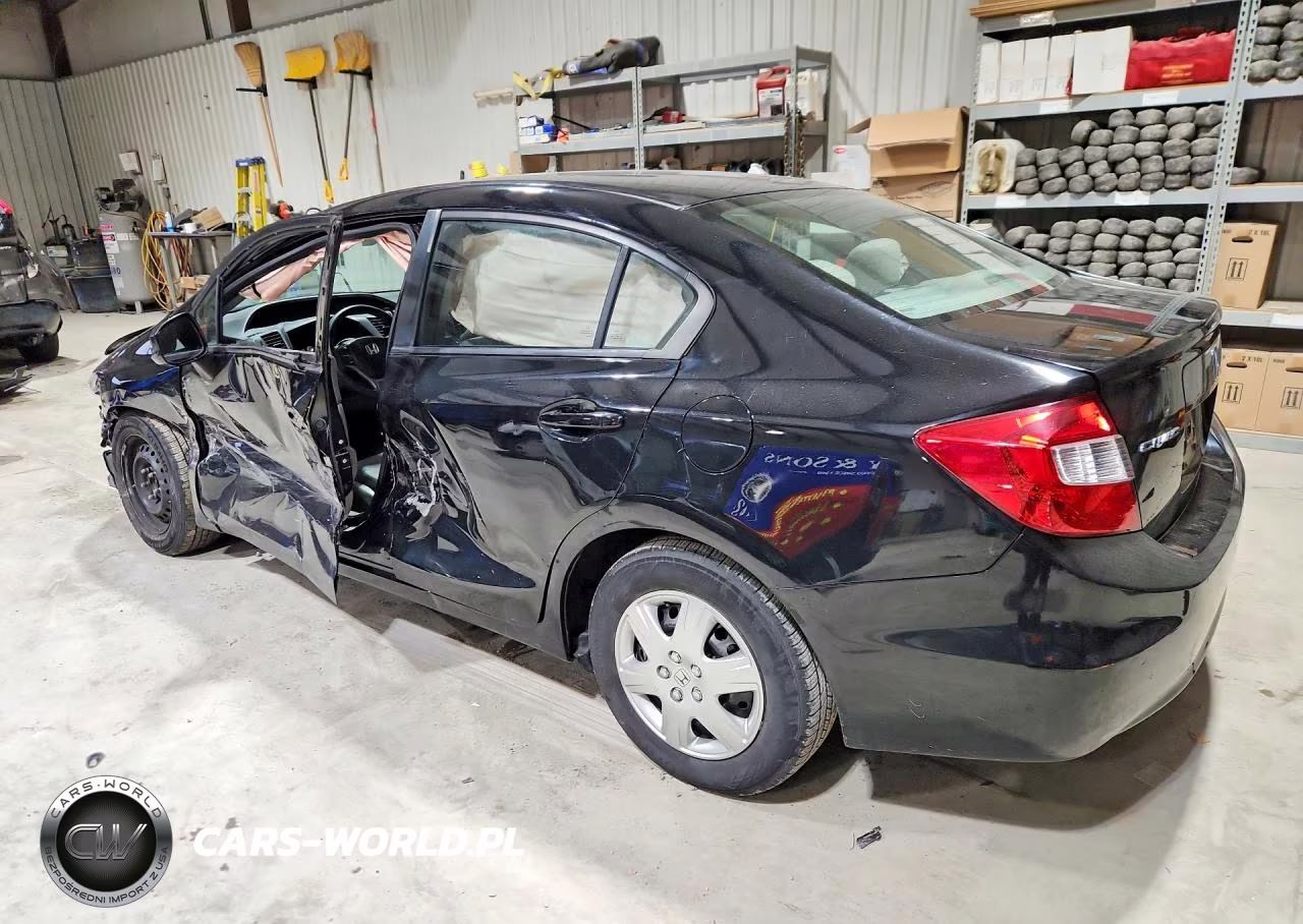 2012 Honda Civic Lx VIN:19XFB2F55CE328500 - 2