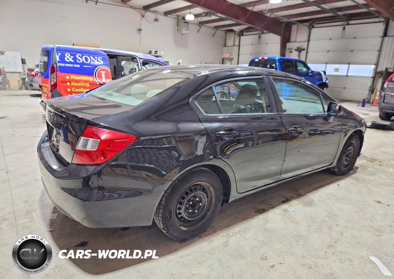 2012 Honda Civic Lx VIN:19XFB2F55CE328500 - 3