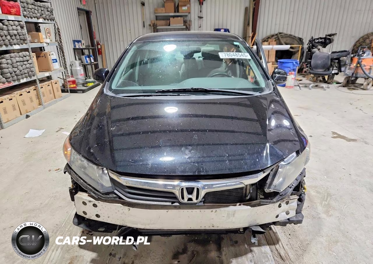 2012 Honda Civic Lx VIN:19XFB2F55CE328500 - 5