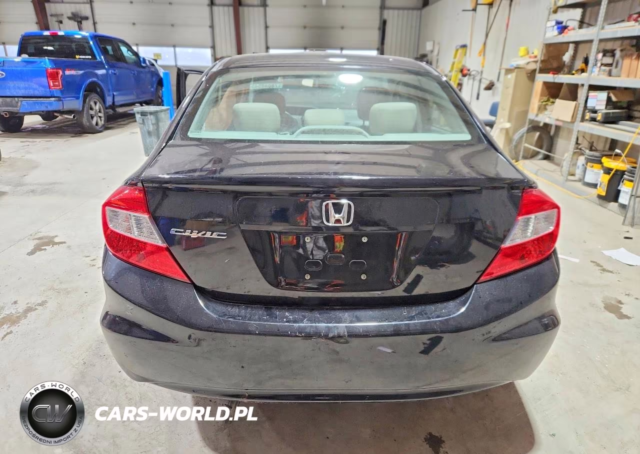 2012 Honda Civic Lx VIN:19XFB2F55CE328500 - 6