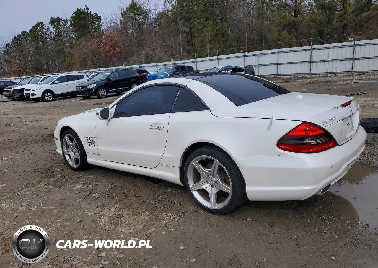 2009 Mercedes-Benz Sl 550 VIN:WDBSK71F29F153373 - 2