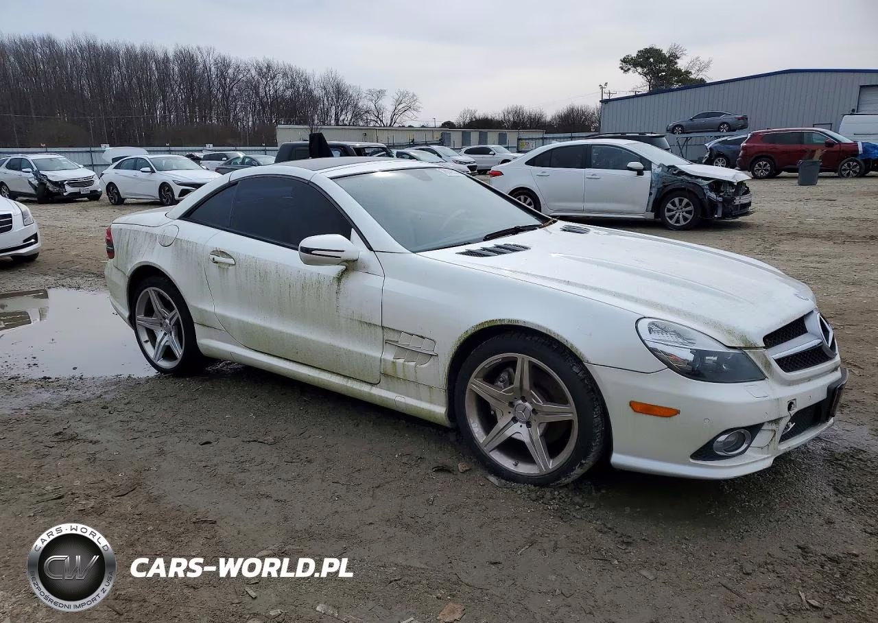 2009 Mercedes-Benz Sl 550 VIN:WDBSK71F29F153373 - 4