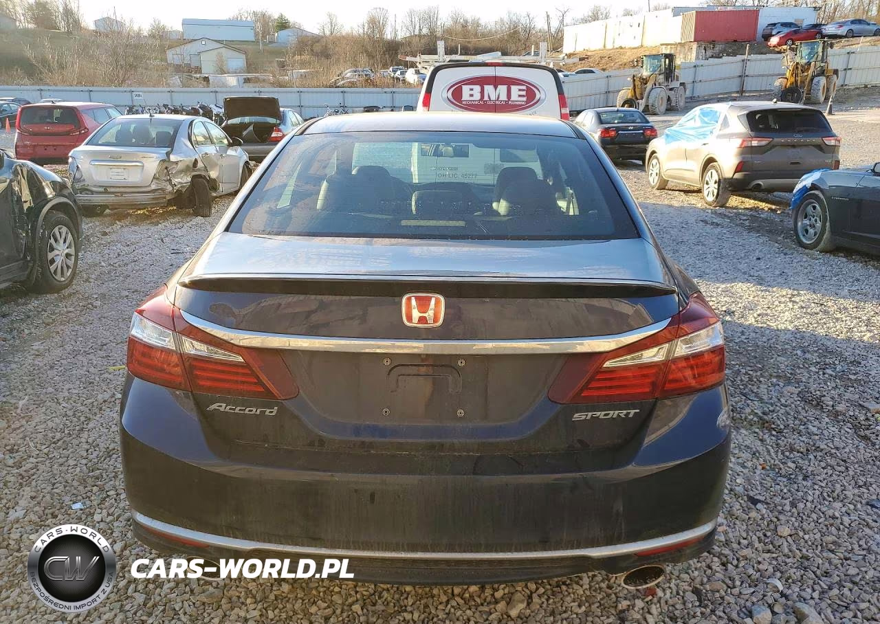2016 Honda Accord Sport VIN:1HGCR2F57GA031477 - 6