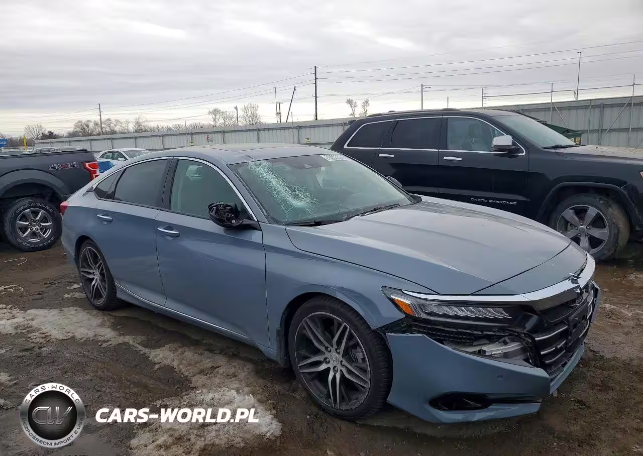 2021 Honda Accord Touring Hybrid VIN:1HGCV3F94MA005709 - 4