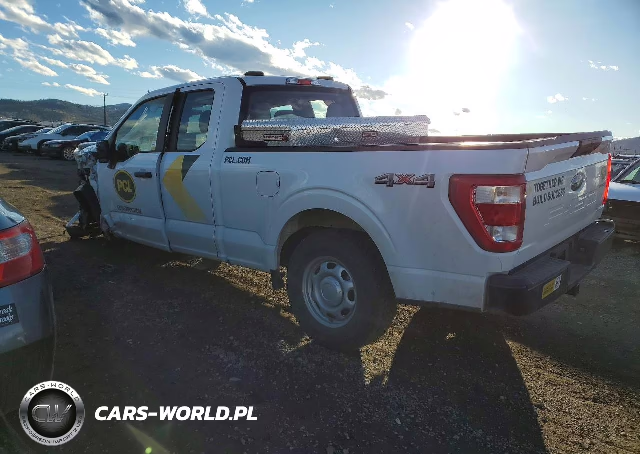 2023 Ford F150 Super Cab VIN:1FTFX1E57PKF14605 - 2