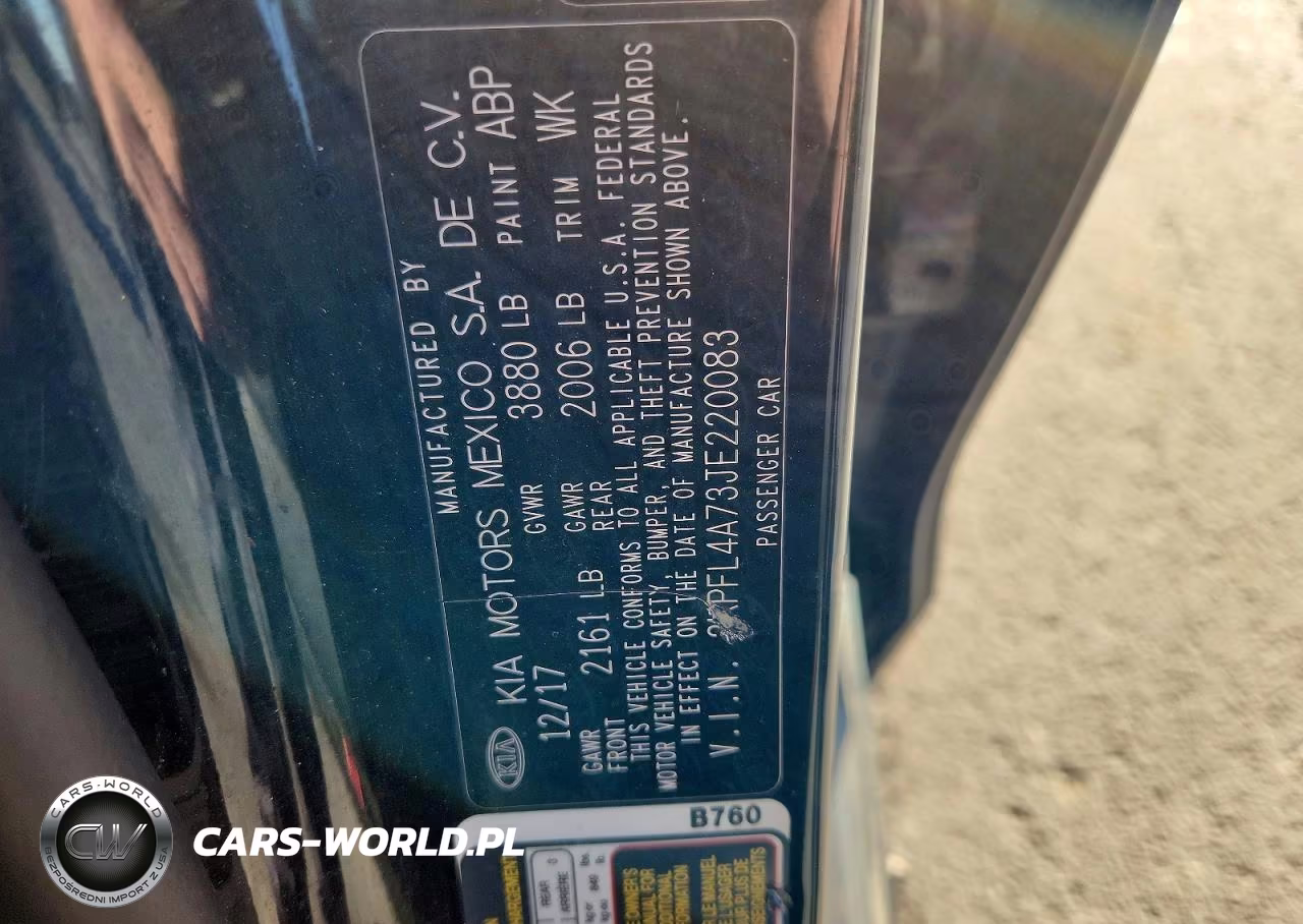 2018 Kia Forte Lx VIN:3KPFL4A73JE220083 - 12