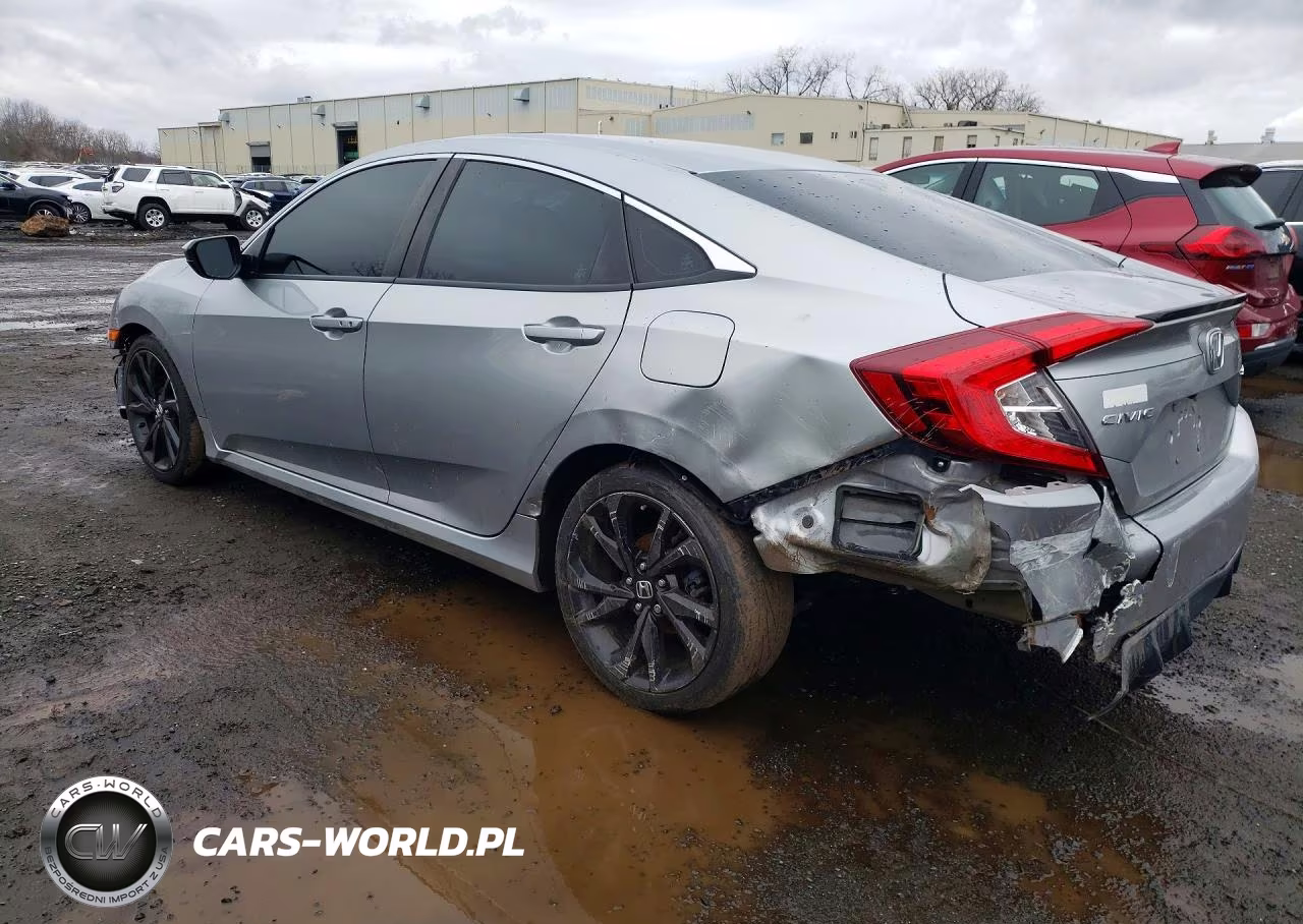 2020 Honda Civic Sport VIN:2HGFC2F83LH595941 - 2