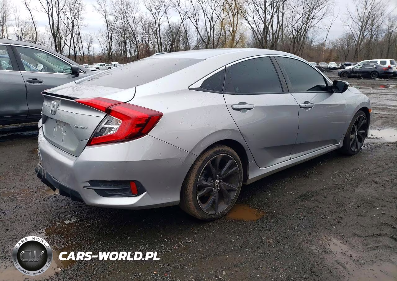 2020 Honda Civic Sport VIN:2HGFC2F83LH595941 - 3