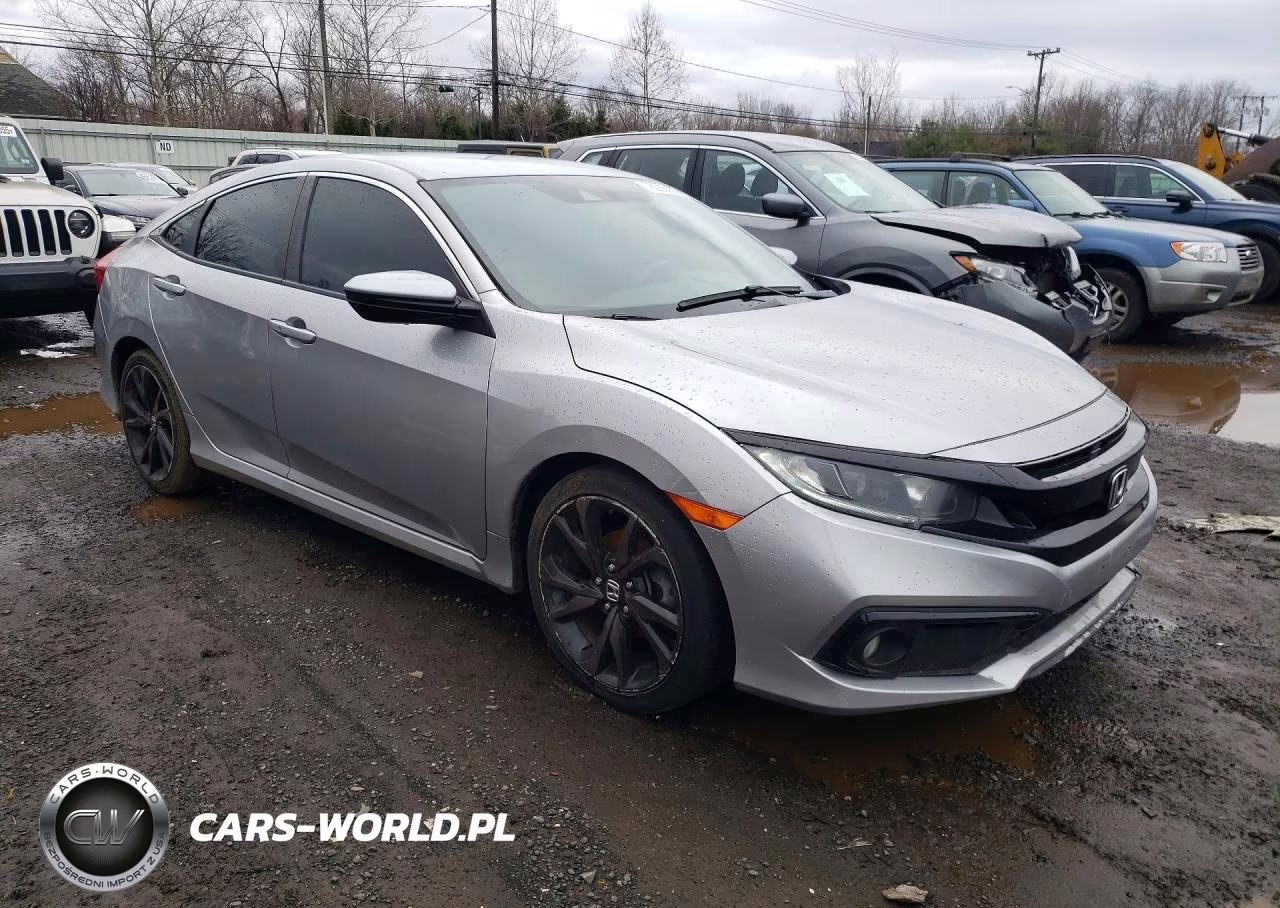 2020 Honda Civic Sport VIN:2HGFC2F83LH595941 - 4