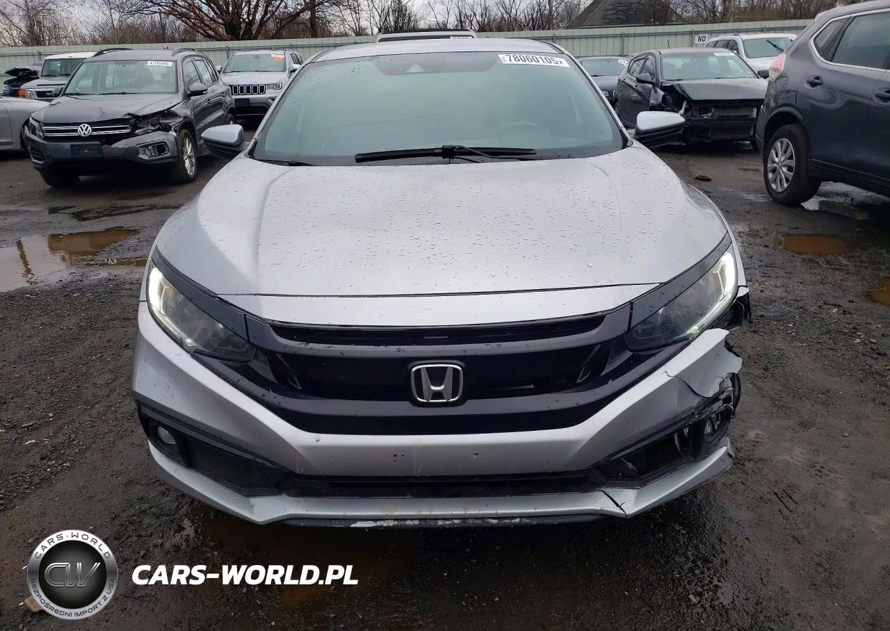 2020 Honda Civic Sport VIN:2HGFC2F83LH595941 - 5