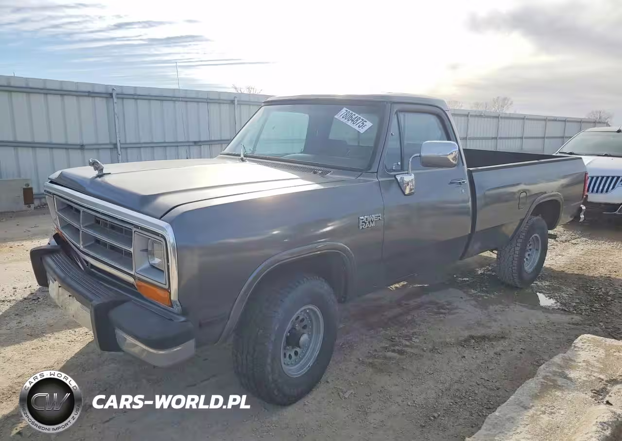 1987 Dodge W-Series W100