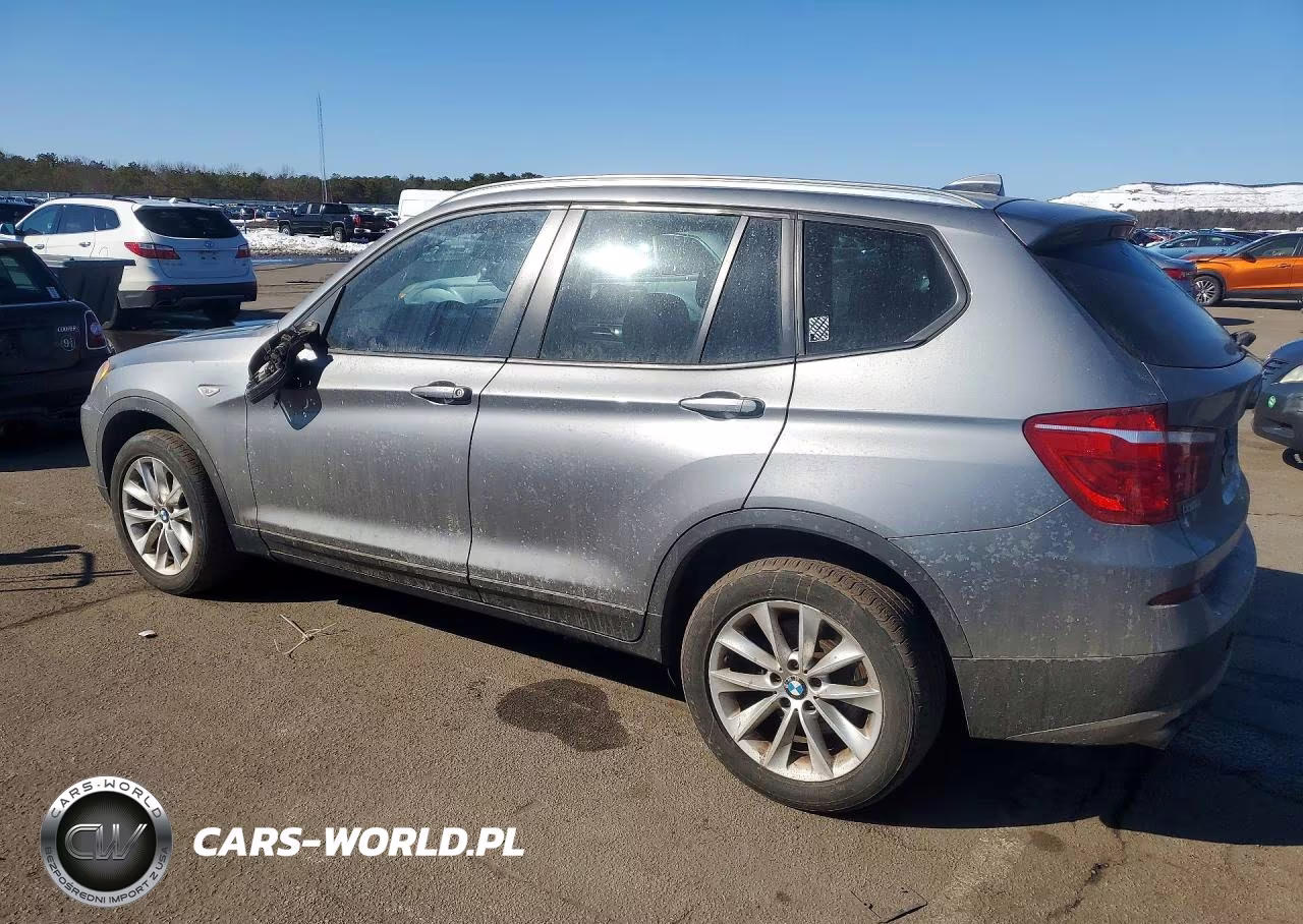 2013 BMW X3 xDrive28I VIN:5UXWX9C57D0A22103 - 2