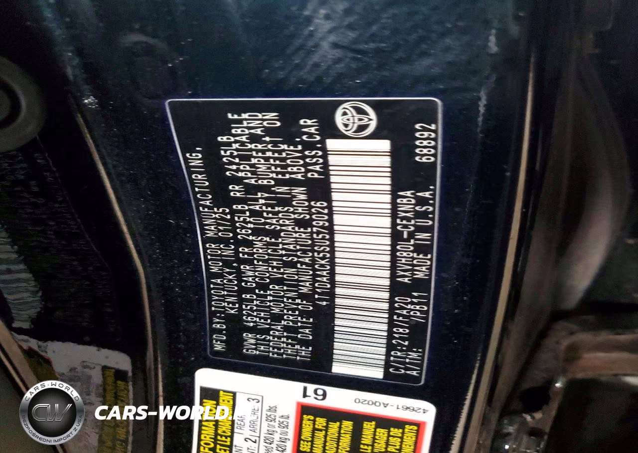 2025 Toyota Camry Xse VIN:4T1DAACK5SU579026 - 13