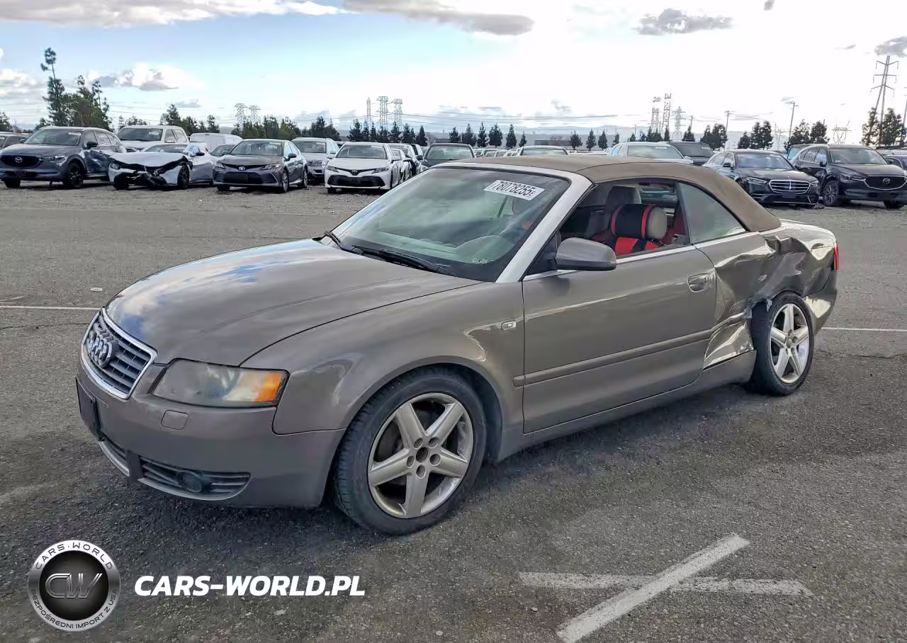 2004 Audi A4 1.8 Cabriolet