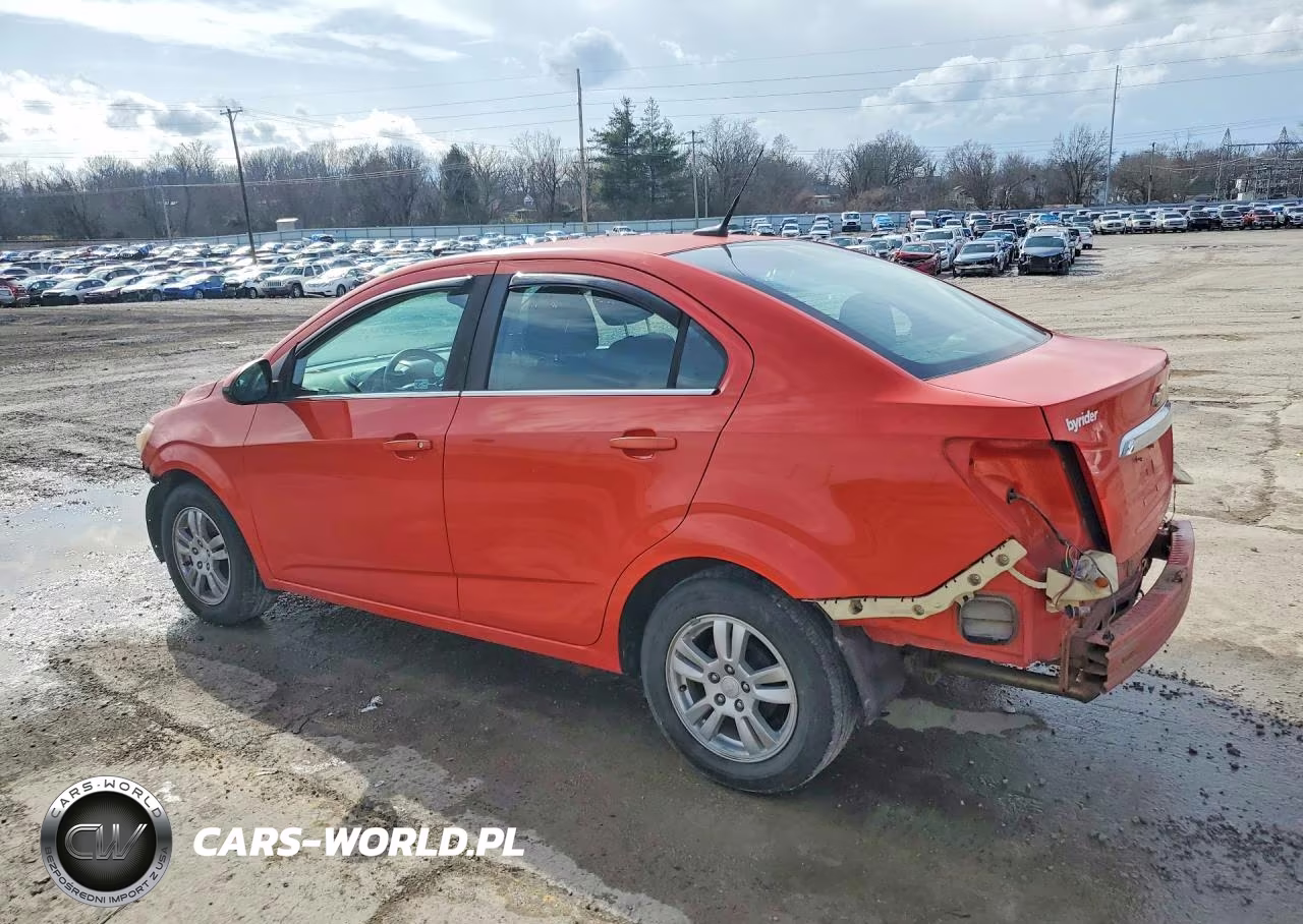 2013 Chevrolet Sonic Lt VIN:1G1JC5SH6D4106603 - 2