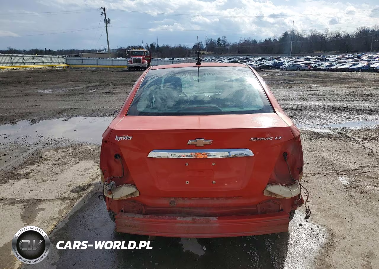2013 Chevrolet Sonic Lt VIN:1G1JC5SH6D4106603 - 6