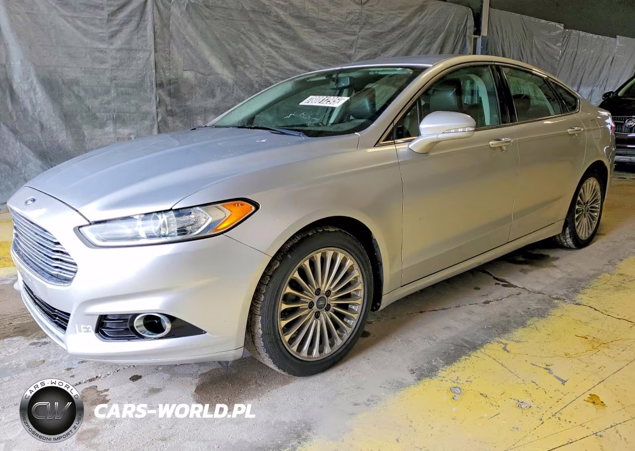 2014 Ford Fusion Titanium VIN:3FA6P0K98ER284752 - 1