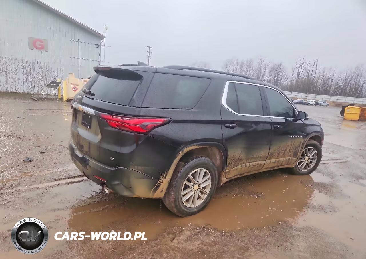 2022 Chevrolet Traverse Lt VIN:1GNEVHKW4NJ119492 - 3