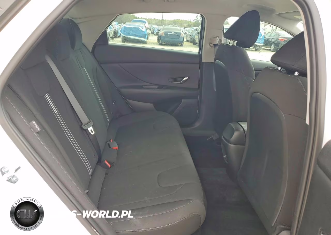 2025 Hyundai Elantra Hybrid Blue VIN:KMHLM4DJXSU177724 - 10