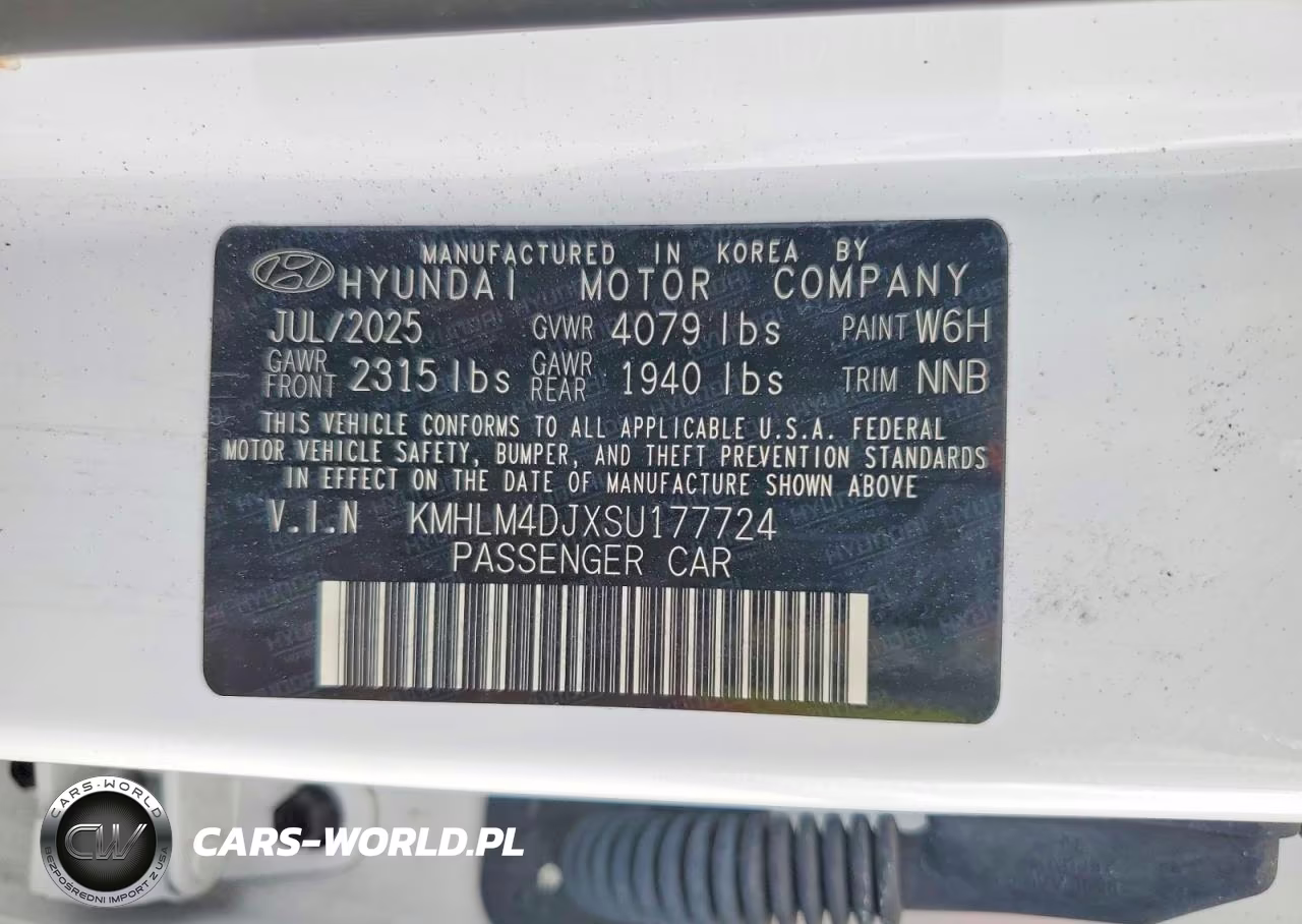 2025 Hyundai Elantra Hybrid Blue VIN:KMHLM4DJXSU177724 - 12