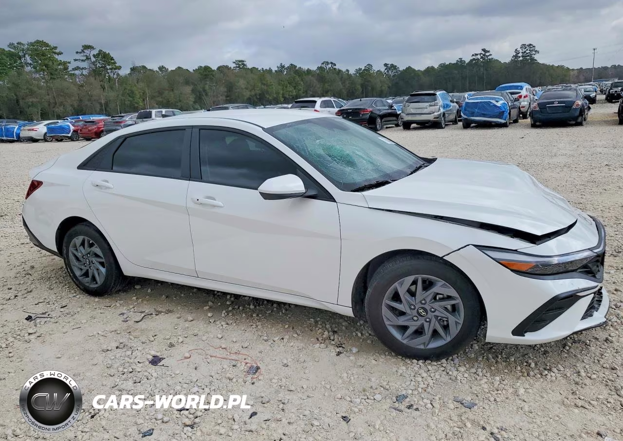 2025 Hyundai Elantra Hybrid Blue VIN:KMHLM4DJXSU177724 - 4