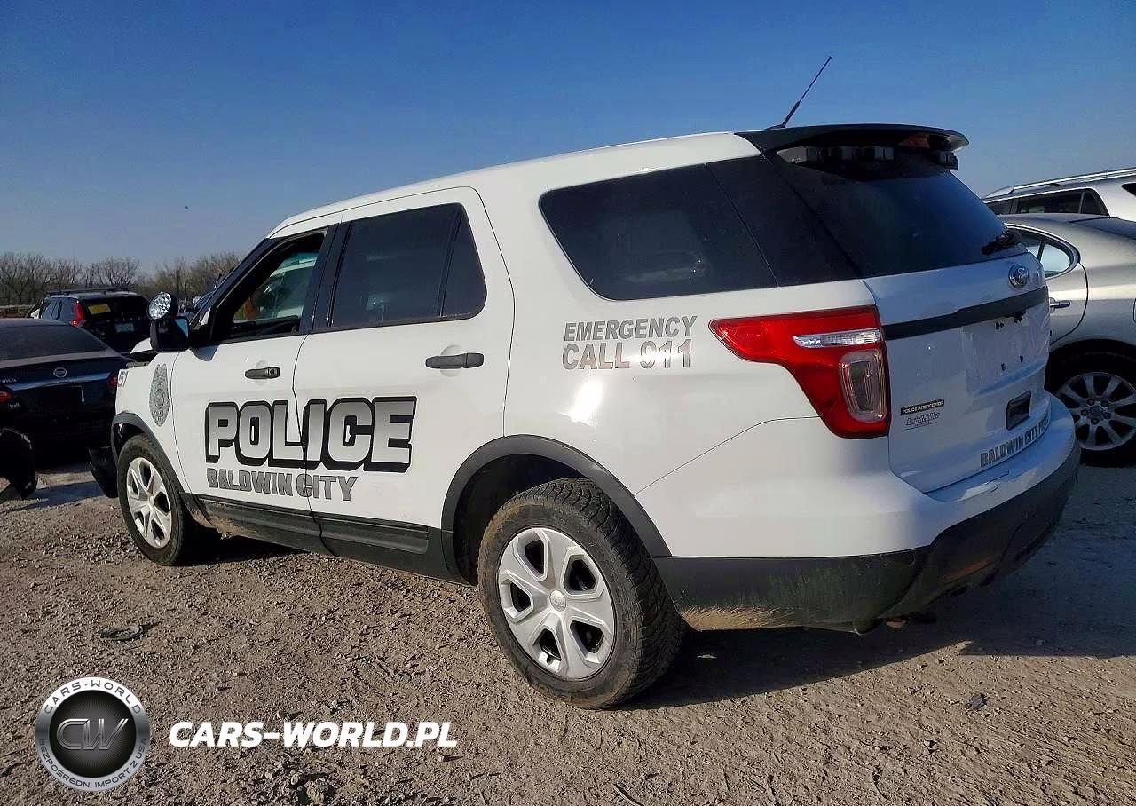 2015 Ford Explorer Police Interceptor VIN:1FM5K8ARXFGB83544 - 2