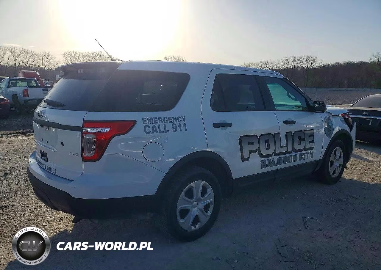 2015 Ford Explorer Police Interceptor VIN:1FM5K8ARXFGB83544 - 3