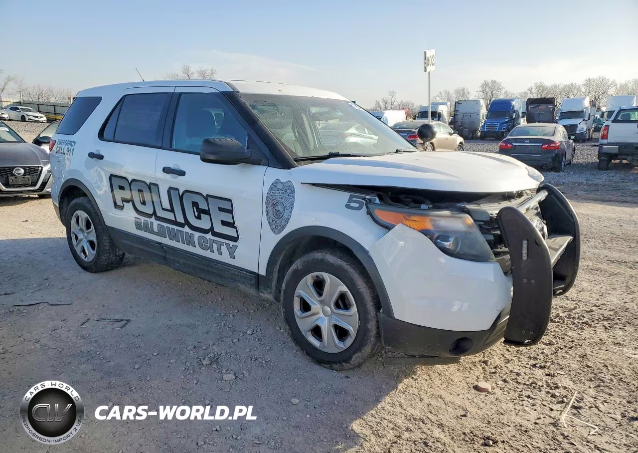 2015 Ford Explorer Police Interceptor VIN:1FM5K8ARXFGB83544 - 4