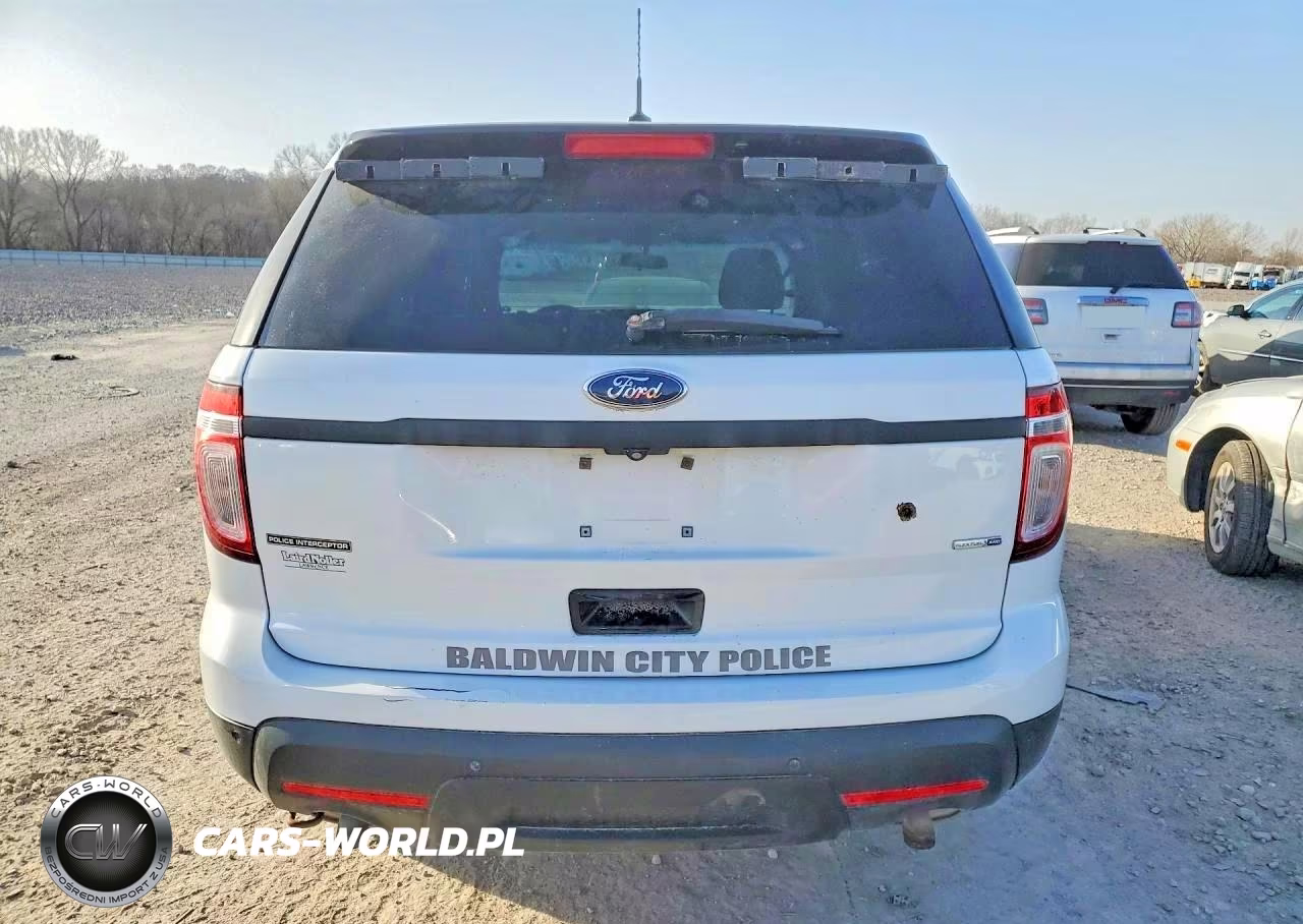 2015 Ford Explorer Police Interceptor VIN:1FM5K8ARXFGB83544 - 6