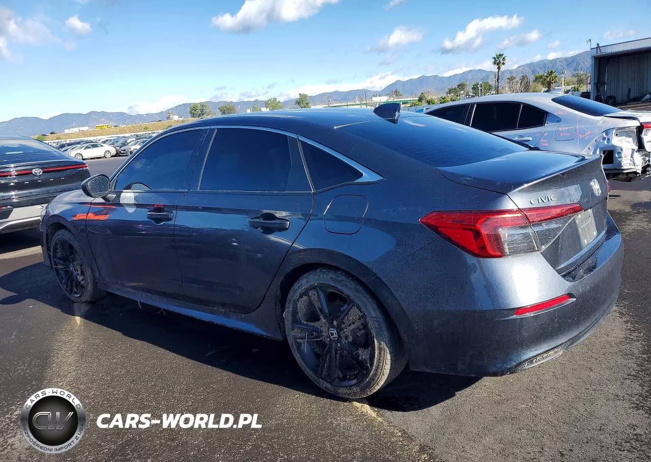2023 Honda Civic Lx VIN:2HGFE2F20PH566246 - 2