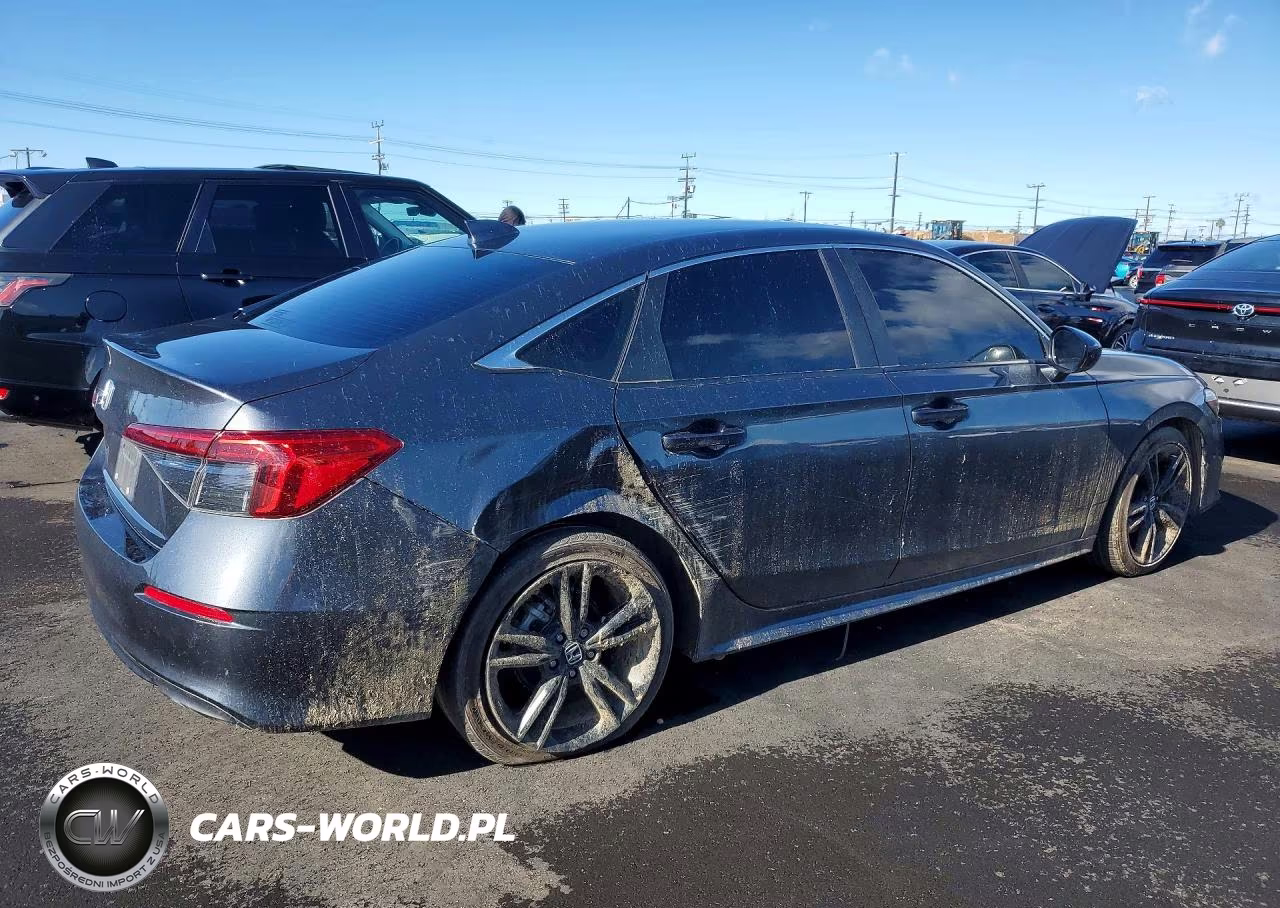 2023 Honda Civic Lx VIN:2HGFE2F20PH566246 - 3