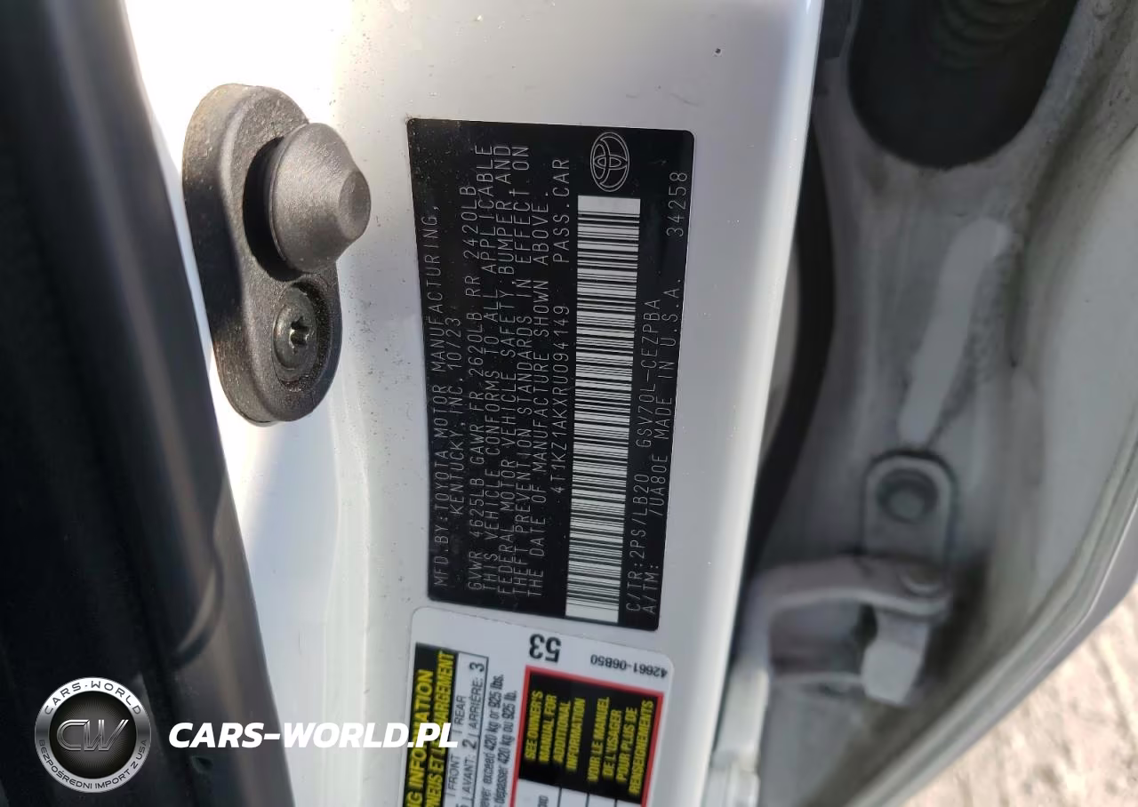 2024 Toyota Camry Trd VIN:4T1KZ1AKXRU094149 - 12