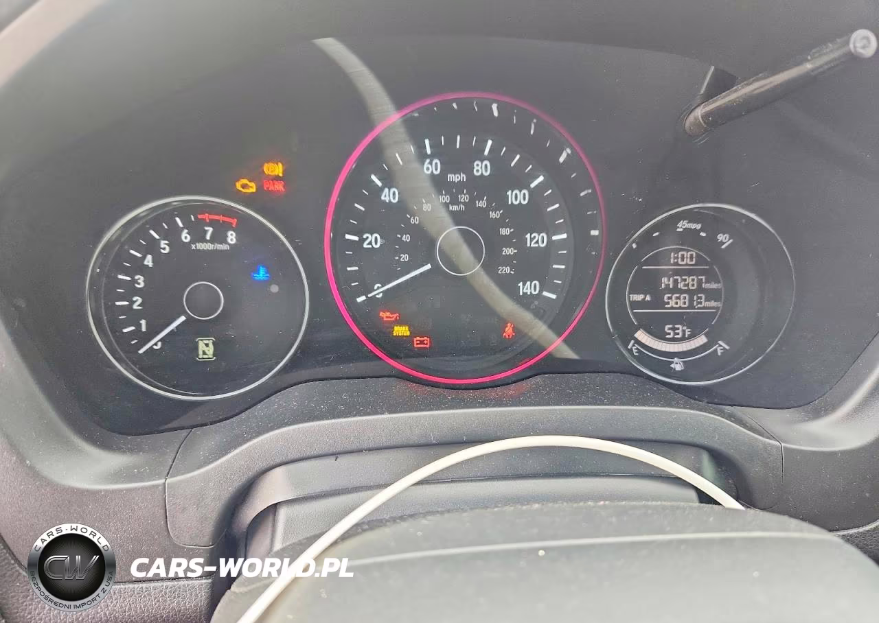 2016 Honda Hr-V Exl VIN:3CZRU5H77GM724294 - 9