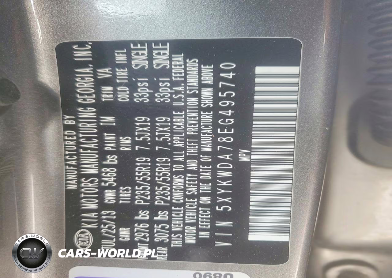 2014 Kia Sorento Sx VIN:5XYKWDA78EG495740 - 13