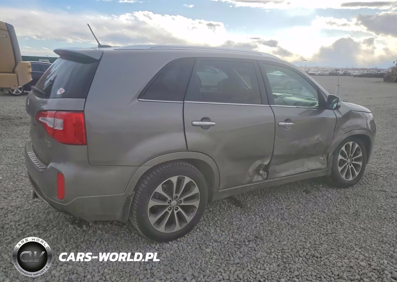 2014 Kia Sorento Sx VIN:5XYKWDA78EG495740 - 3