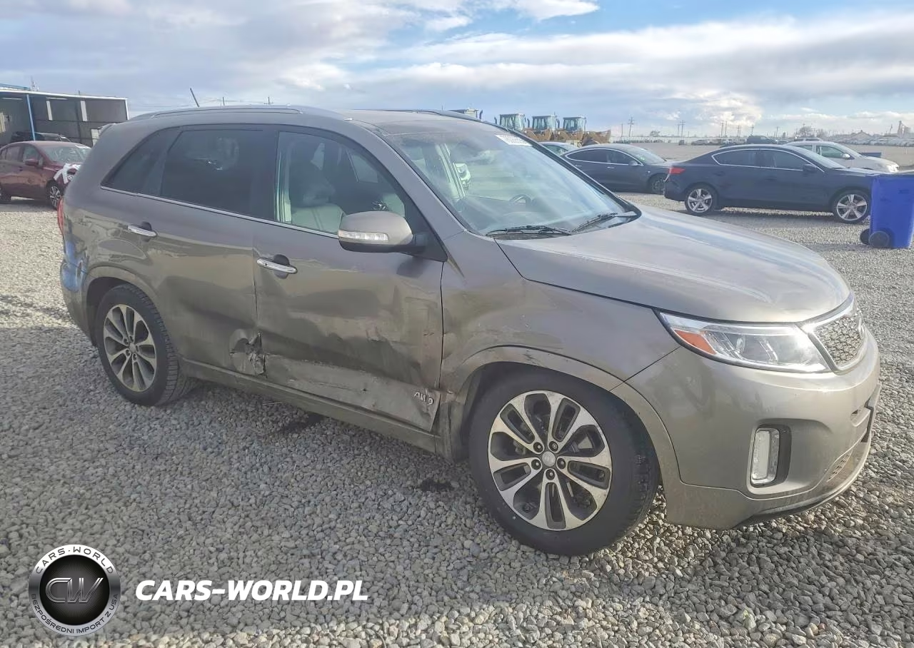 2014 Kia Sorento Sx VIN:5XYKWDA78EG495740 - 4